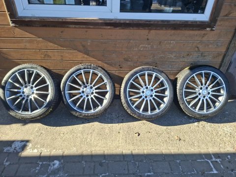 Диски з шинами 5/112 R18 7,5J ET52 8J ET50,5 MersedesAMG W-176 A-Class