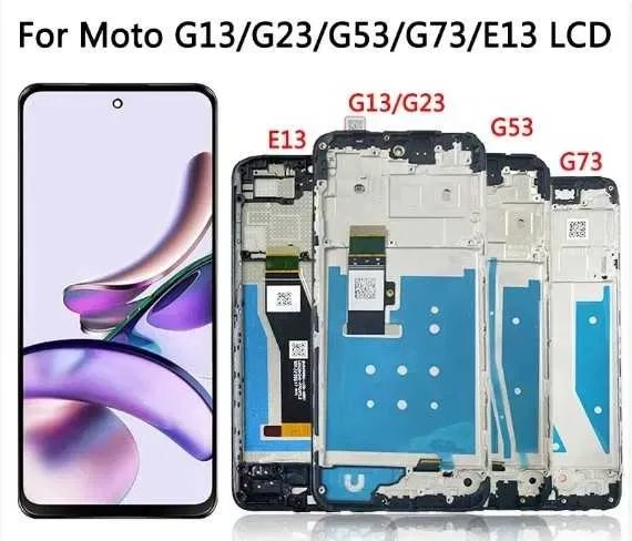Дисплей модуль Motorola G06, G54, G73, G84, G14 Екран Edge 50 Fusion — фото 3