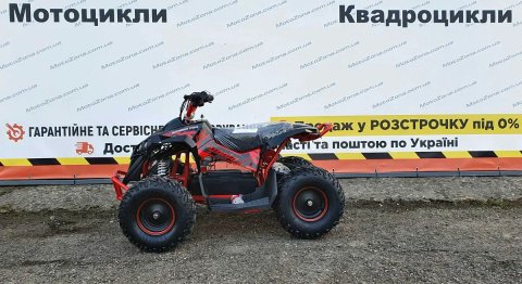 Дитячий транспорт Електроквадроцикл Bomber 1000W RED 48v Графеновий акб! Новий! Free Доставка