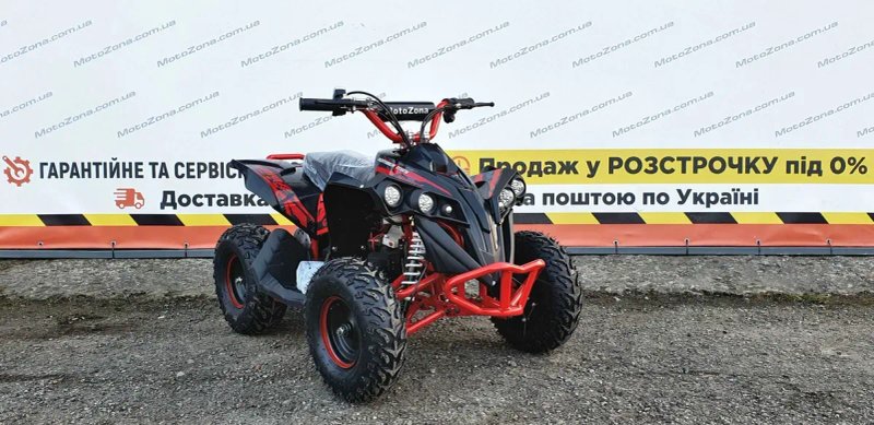 Дитячий транспорт Електроквадроцикл Bomber 1000W RED 48v Графеновий акб! Новий! Free Доставка — фото 5
