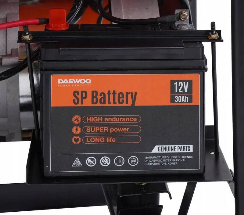 Дизельний генератор DAEWOO DDAE 6000XE 6 кВт-6.5 кВт електростартер — фото 5
