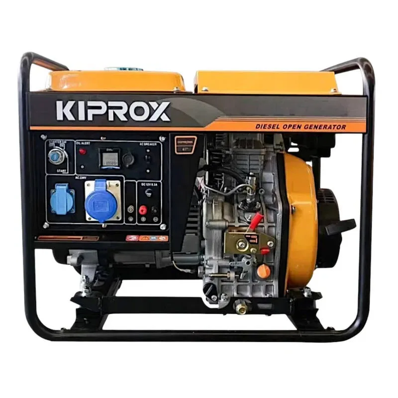 Дизельний генератор Kiprox 6.0-.6.5 кВт 230 В електрогенератор дизельний генератор дизельний для будинку — фото 2