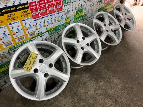DL439 Комплект легкосплавних дисків R14 4×100 6J ET38 Деу Ланос Сенс Шевроле Авео Опель Корса Рено Логан Сандеро