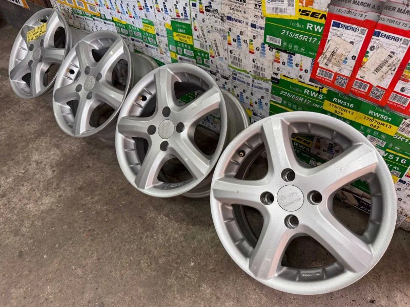 DL439 Комплект легкосплавних дисків R14 4×100 6J ET38 Деу Ланос Сенс Шевроле Авео Опель Корса Рено Логан Сандеро — фото 7