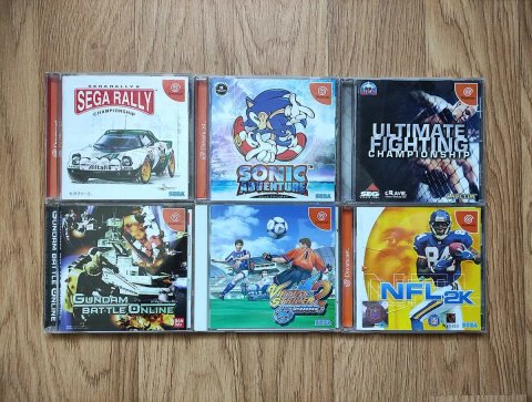 Добірка оригінальних ігор для SEGA Dreamcast
