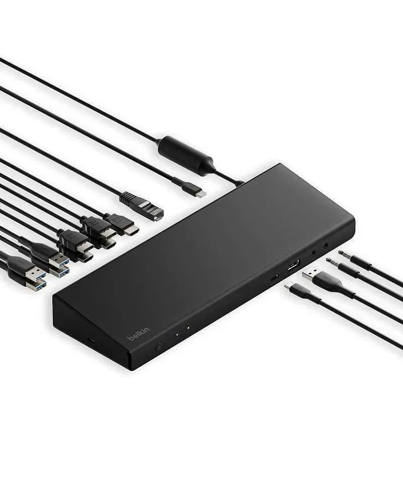 Док-станція Belkin INC007 USB-C — 3 монітори 4K, PD 85 Вт (2628) — фото 2