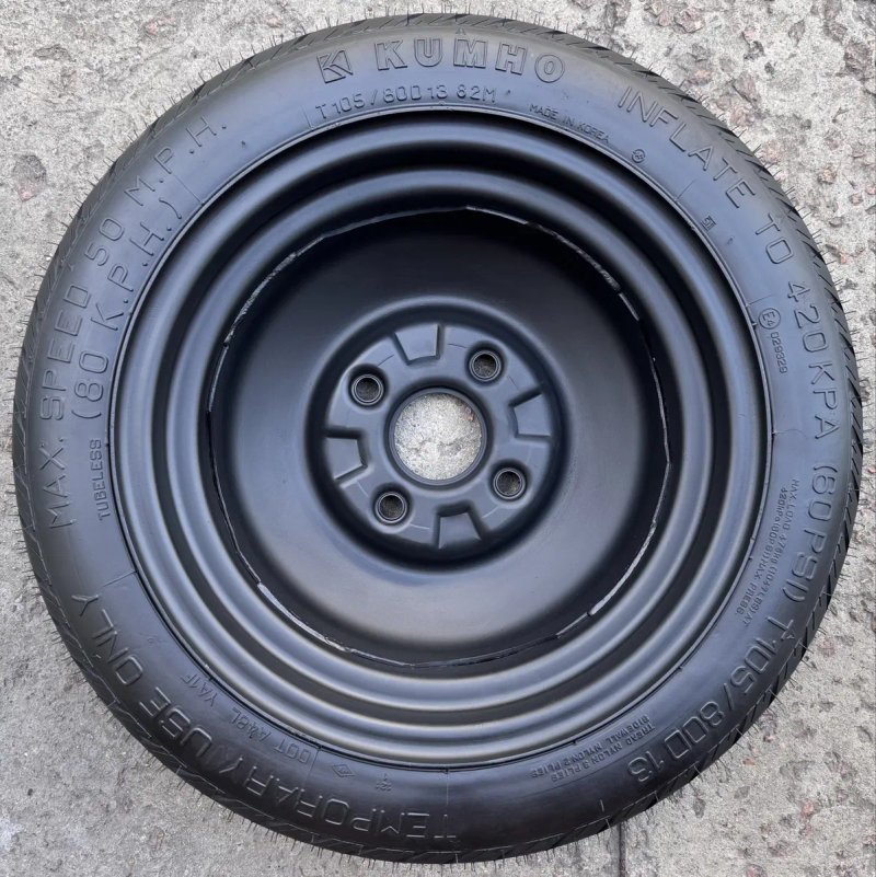 Докатка Kumho 105/80 r13 4x114.3 ET-45 на Chery QQ/Daewoo Matiz/Chevrolet Spark — фото 3