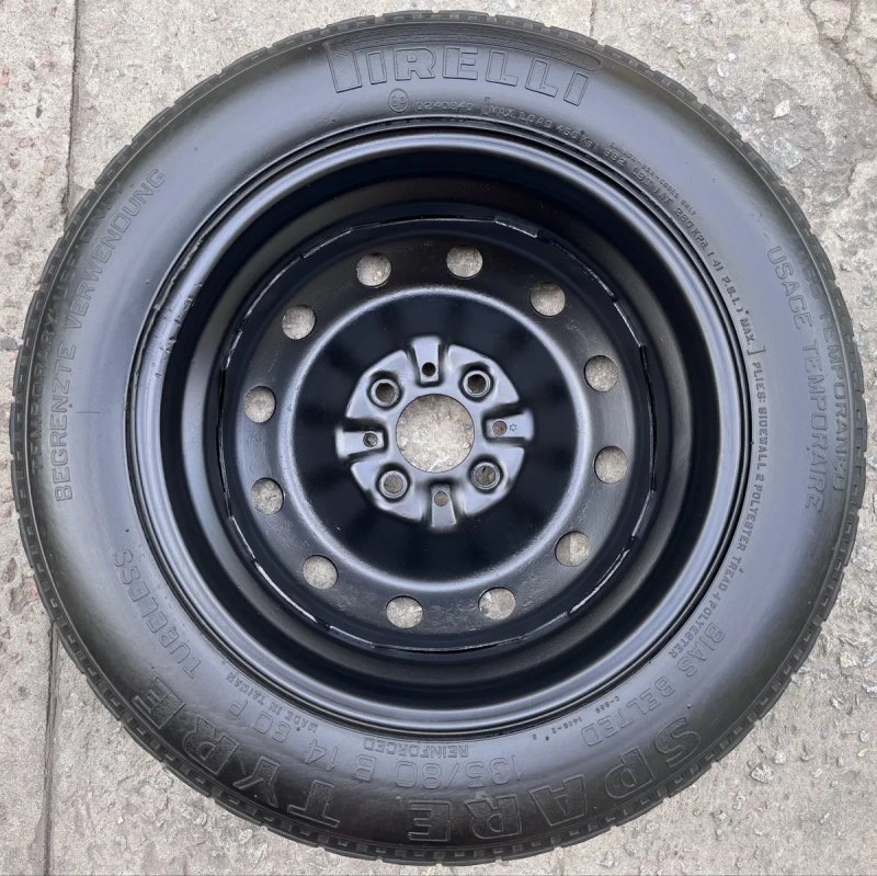 Докатка Pirelli 135/80 r14 4x98 ET-35 ВАЗ/Lada/Калина/Приора/Гранта/Fiat/Lancia/Alfa Romeo/Doblo/Linea/Albea/Bravo/Qubo/Stilo/Tipo/Tempra/Bipper/500 — фото 3
