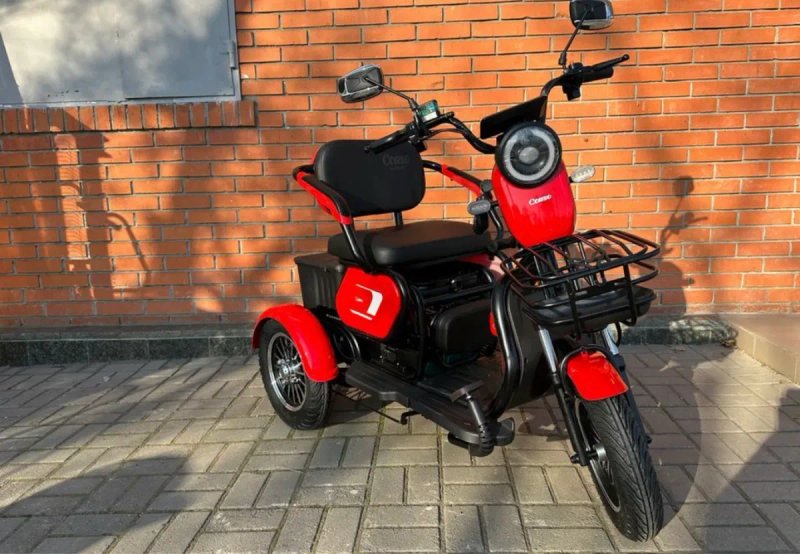‼️ДоставкаБезкоштовна‼️2025рТрицикл Corso Logan1200Вт72V/20A — фото 4
