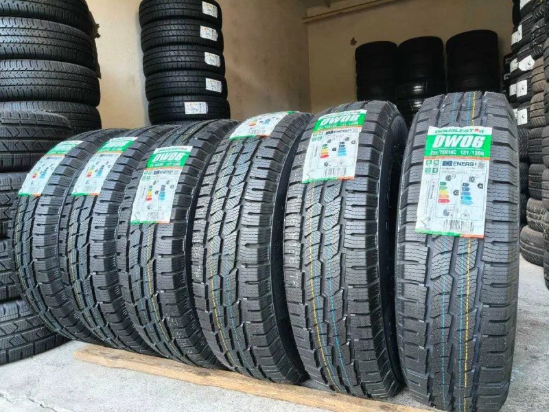 Doublestar Winter King DW06 225/75r16c 121/120R made in China 25рік, ЗИМА НОВІ (9мм) не наварка — фото 2