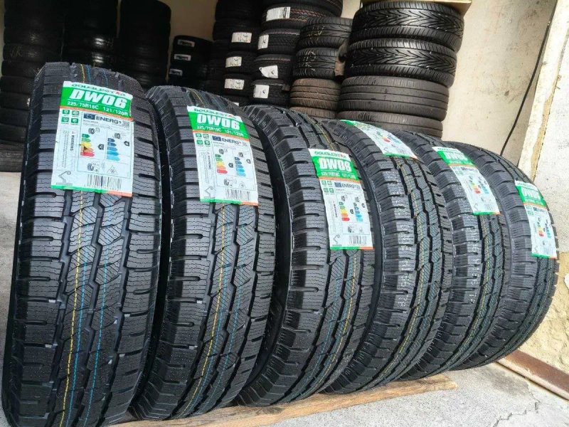 Doublestar Winter King DW06 225/75r16c 121/120R made in China 25рік, ЗИМА НОВІ (9мм) не наварка — фото 3