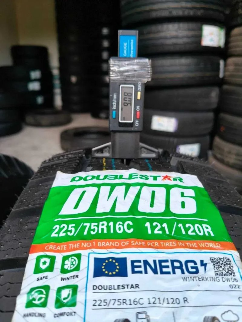 Doublestar Winter King DW06 225/75r16c 121/120R made in China 25рік, ЗИМА НОВІ (9мм) не наварка — фото 5