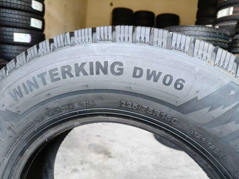 Doublestar Winter King DW06 225/75r16c 121/120R made in China 25рік, ЗИМА НОВІ (9мм) не наварка — фото 8