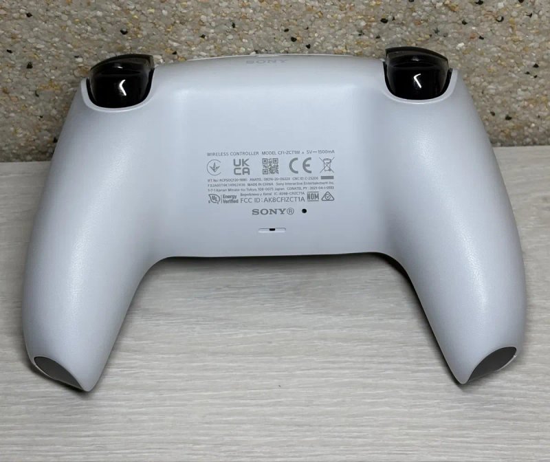 Dualsense на датчиках Холу Ginful для PS5 в білому кольорі — фото 3