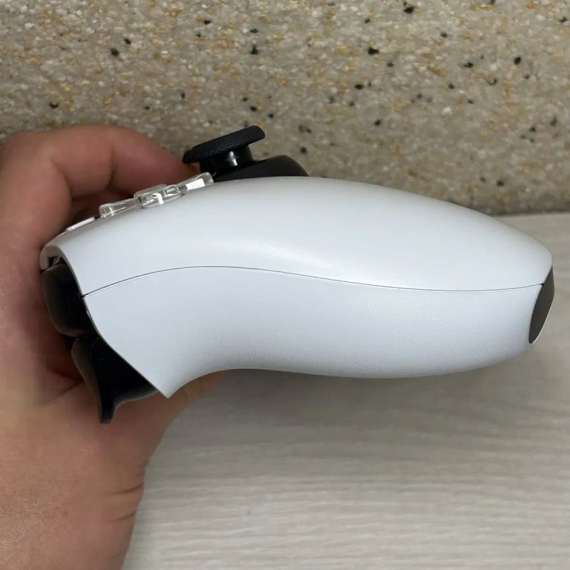 Dualsense на датчиках Холу Ginful для PS5 в білому кольорі — фото 4