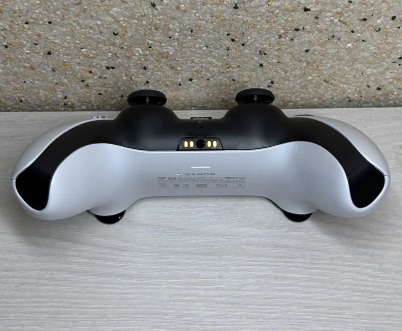 Dualsense на датчиках Холу Ginful для PS5 в білому кольорі — фото 6