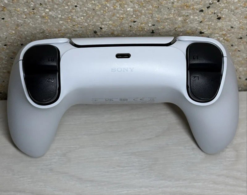 Dualsense на датчиках Холу Ginful для PS5 в білому кольорі — фото 7