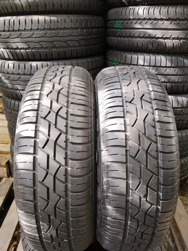 Dunlop 195 60 r15 2шт  шини всесезонні б'у резина гума з Європи — фото 2