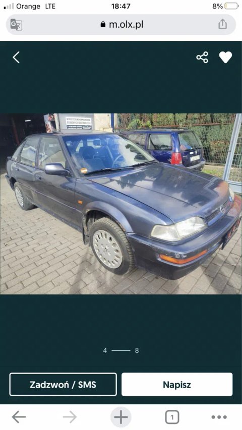 Двері  Honda Concerto