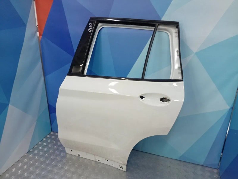 Двері задні ліві BMW X3 G01 БМВ Х3 Г01 розборка шрот запчастини 41007465533 Бн  Дверь задняя левая — фото 3
