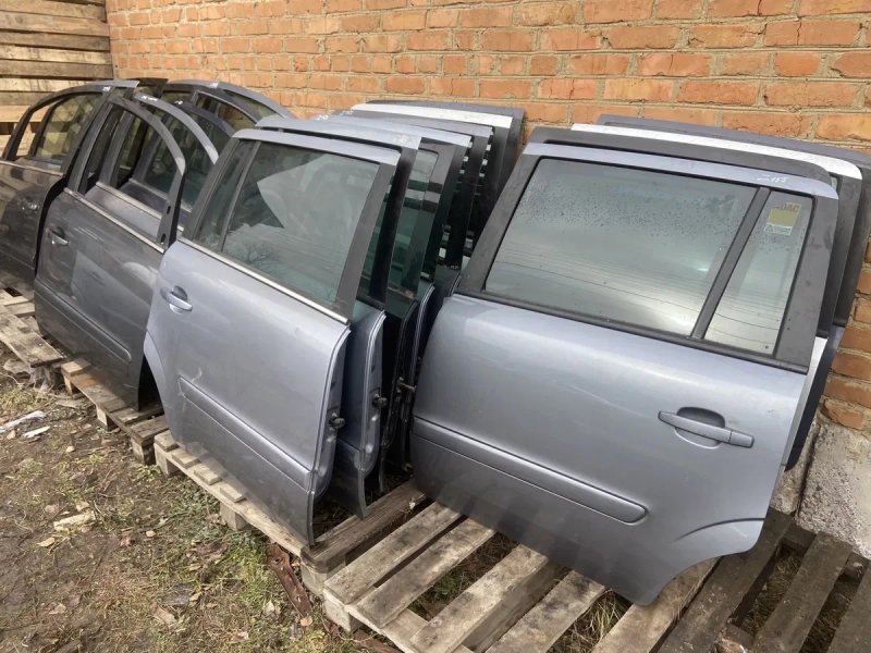 Дверки Опель Зафіра Б , Дверка передня , дверь задня Opel Zafira двері — фото 2