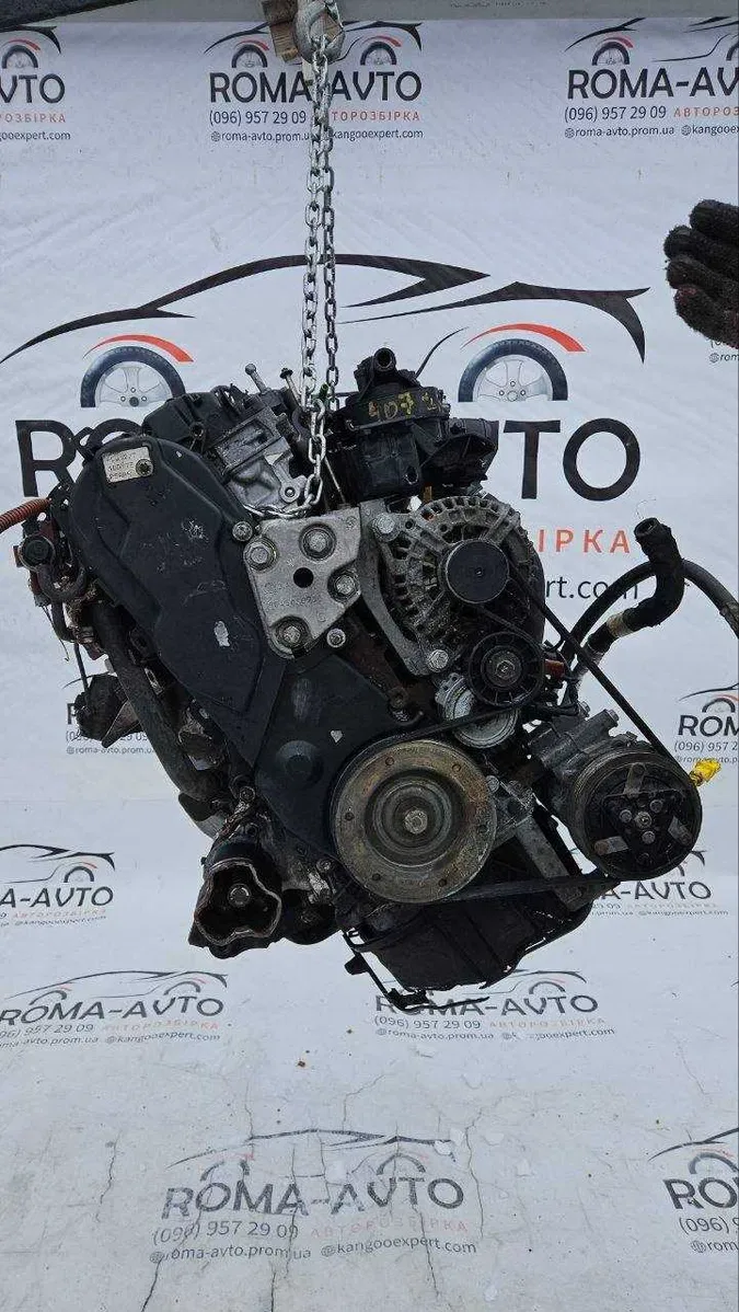 Двигатель 2.0 HDI RHR 10DYTZ Мотор Fiat Peugeot Двигун RHK PSA RHK 10DYUL Фіат Пежо — фото 6