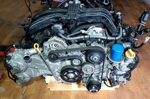 двигатель, мотор Subaru forester outback legacy F.B 2.5