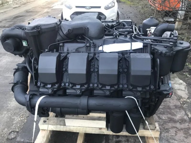 Двигатель ТМЗ 8484.10 257кВт с МОМ в сборе (Тутай) — фото 4