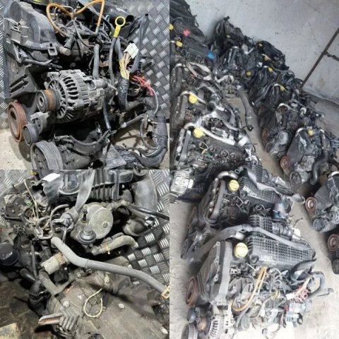 Двигун 1.5 dci K9K Euro 3 Стартер Ззаду Renault Nissan Dacia