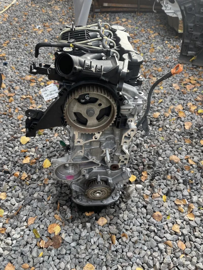 Двигун 1.6 9Hz євро 4 16клапанів Мотор 1,6hdi DV6TE4 Пежо Сітроен — фото 7