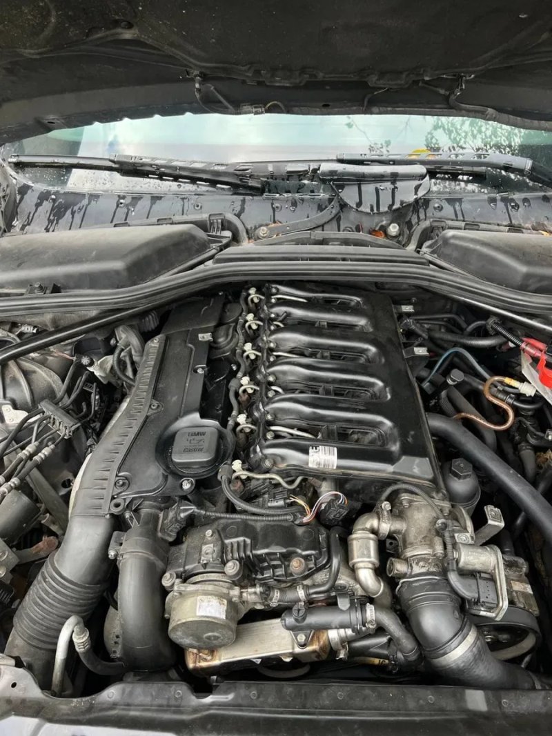Двигун BMW E60 E61 М57N2 235л.с | Мотор М57н2 БМВ Е60 Е61 — фото 2