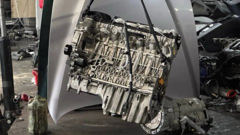 Двигун BMW M57N2 3.0 дизель, мотор M57N2, M57 3.0d, BMW E53 E60 E61 E70 E90 E91 E92 E93, дизельний двигун, мотор без навісного