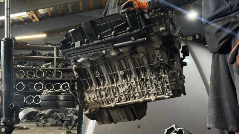 Двигун BMW M57N2 3.0 дизель, мотор M57N2, M57 3.0d, BMW E53 E60 E61 E70 E90 E91 E92 E93, дизельний двигун, мотор без навісного — фото 5
