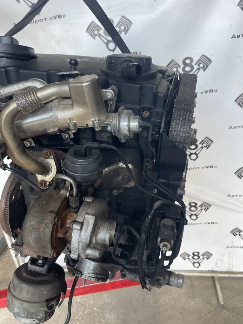 Двигун BRE 2.0 TDI Audi A6 C6 A4 B7 мотор ауді дизель а6 с6 а4 б7 в7 — фото 4