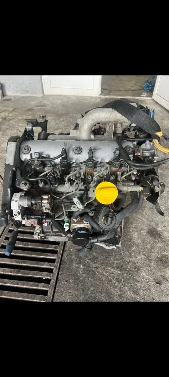 Двигун F9Q F9K 1.9dCi – Renault Trafic Vivaro Primastar — гарантія — фото 2