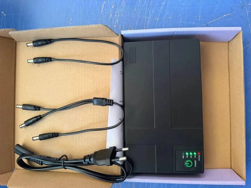 Джерело Безперебійного Живлення ДБЖ/UPS DC Ібп для роутера 5V, 9V і 12V Безперебійне живлення для роутера 20800 мА·год 45 Вт — фото 2