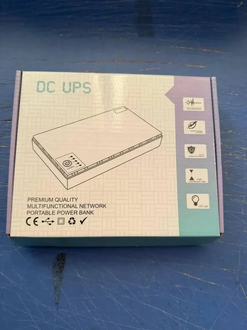 Джерело Безперебійного Живлення ДБЖ/UPS DC Ібп для роутера 5V, 9V і 12V Безперебійне живлення для роутера 20800 мА·год 45 Вт — фото 5