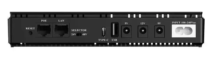 Джерело Безперебійного Живлення ДБЖ/UPS DC Ібп для роутера 5V, 9V і 12V Безперебійне живлення для роутера 20800 мА·год 45 Вт — фото 6