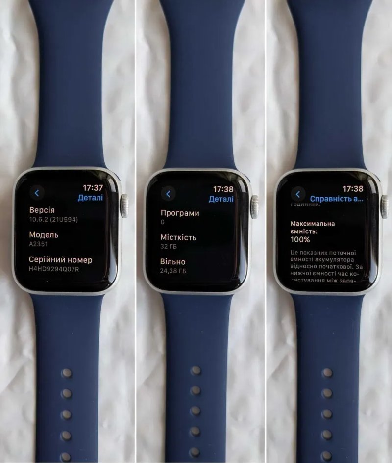 Екран без подряпин Магазин з США Apple Watch SE 40 Silver Все працює з Apple Pay — фото 5