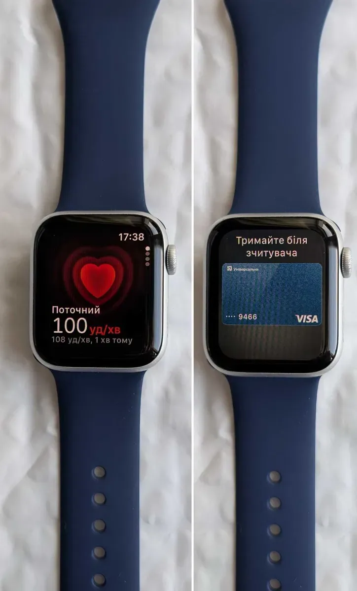 Екран без подряпин Магазин з США Apple Watch SE 40 Silver Все працює з Apple Pay — фото 6