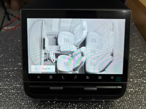 Екран Mekede MTS1 8,66" Tesla model 3 Y Prime 4/64 для пасажира Car-Play Android auto управляв кліматом