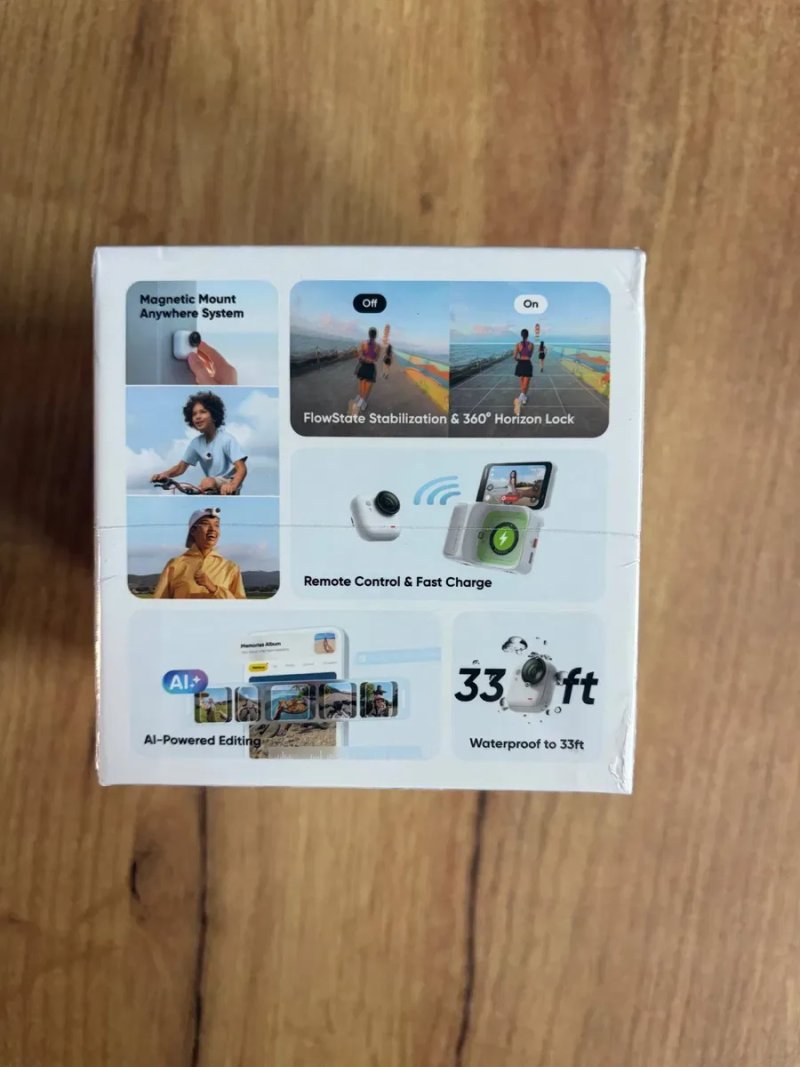 Екшн-камера Insta360 GO Ultra Standard Bundle White (CINSABEA_GOULTRA01) — фото 3