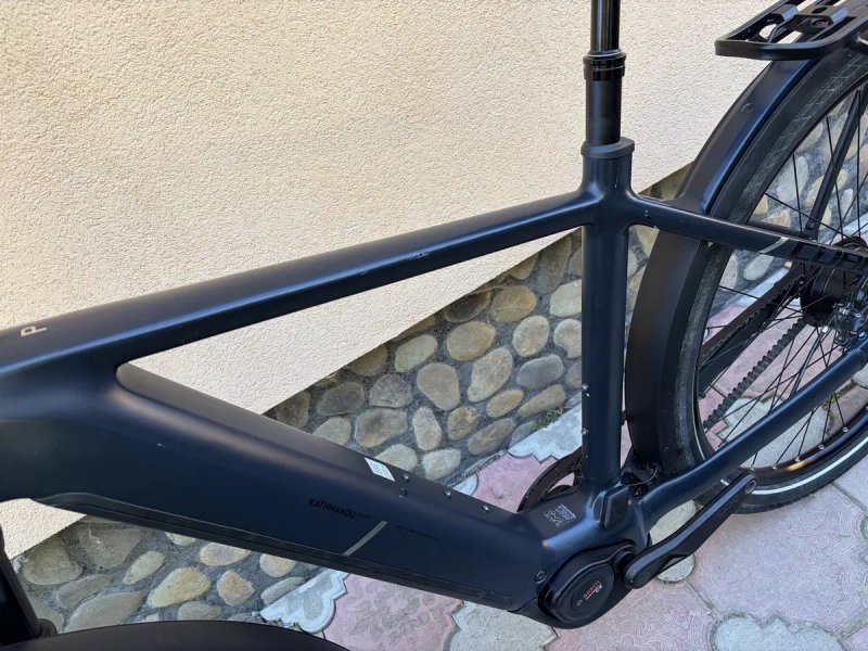 Електро дорожнік CUBE Kathmandu Hybrid Comfort Pro 800 | Bosch CX | Enviolo | Ремінь | M дорожній — фото 3