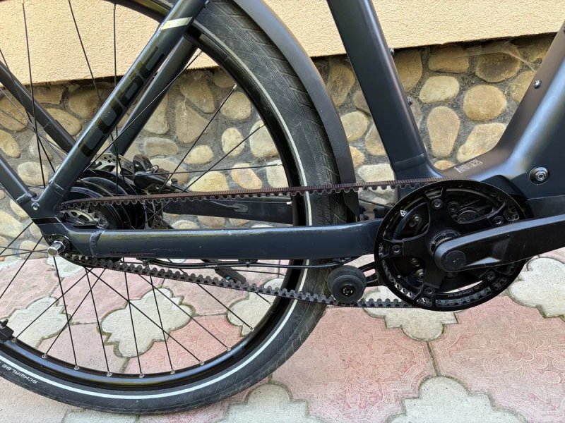 Електро дорожнік CUBE Kathmandu Hybrid Comfort Pro 800 | Bosch CX | Enviolo | Ремінь | M дорожній — фото 4