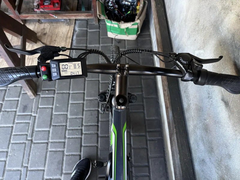 Електро велосипед Электро велосипед CANNONDALE как Новый Газ Ручка Полный Комплект!!! — фото 2