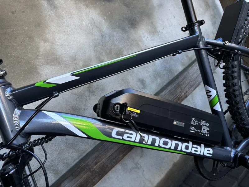 Електро велосипед Электро велосипед CANNONDALE как Новый Газ Ручка Полный Комплект!!! — фото 3