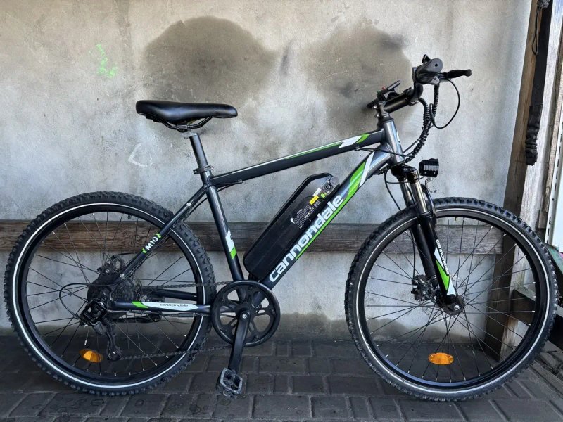 Електро велосипед Электро велосипед CANNONDALE как Новый Газ Ручка Полный Комплект!!! — фото 5