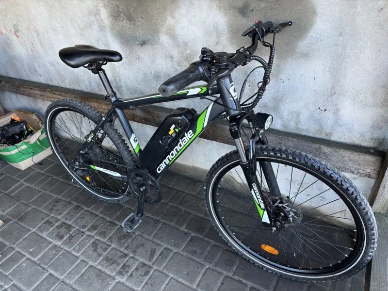 Електро велосипед Электро велосипед CANNONDALE как Новый Газ Ручка Полный Комплект!!! — фото 7