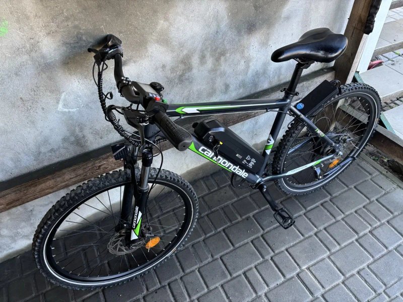 Електро велосипед Электро велосипед CANNONDALE как Новый Газ Ручка Полный Комплект!!! — фото 8