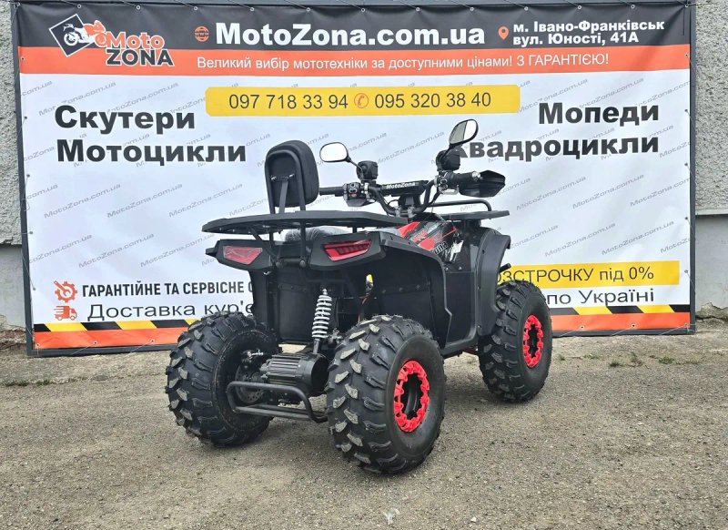 Електроквадроцикл Tundra ENV-1500W 60V | Графенова батарея, диференціал, MP3 — фото 3